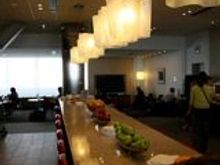 YYZ Maple Leaf Lounge Long Table
