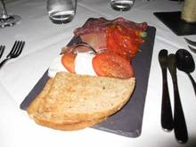 Cheese and ham