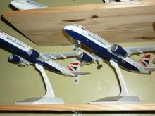 BA A320 with BA Embraer 190 in 1:100