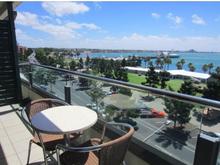View and chairs from Bay View balcony