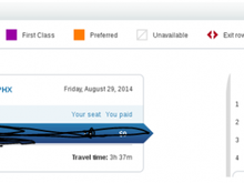 4 rows of 1st class on A320?