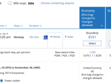 It shows PQM earnings also. I thought BE fares do not earn PQM.