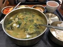 Korean breakfast in Myeoncheban (?), ICN T2.