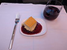 Flan wasn't bad.  