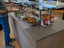 Hot food area