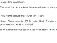 Typical last-minute hotel closures during Pandemic