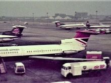 Taken from the Queens Building spectators terrace on a rubbish Kodak Instamatic c. 1974