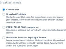 AA 1869 Breakfast Meal Pre-Order