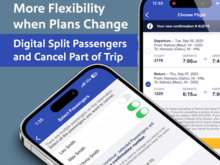 Split Passenger and Cancel Part of Trip Feature