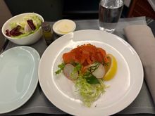 Excellent salmon starter