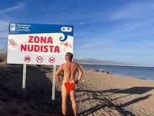 Daddy's 57 year old body following the local rules!