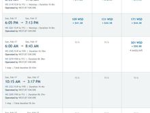 Seems a little misleading to me.  Says $99 fare available, but lowest fare shown is $109