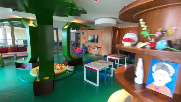 Recreational area with Indoor activities 