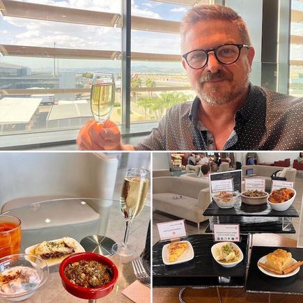 I love that my hometown Malaga Sala VIP has such great food!