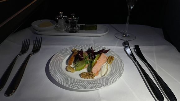 Waldorf salad was lovely, very light
