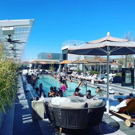 Rooftop pool