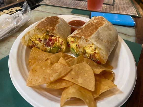 Breakfast burrito