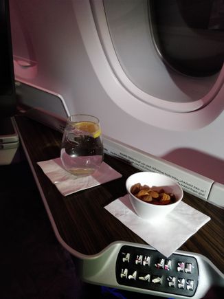 After take-off drink
