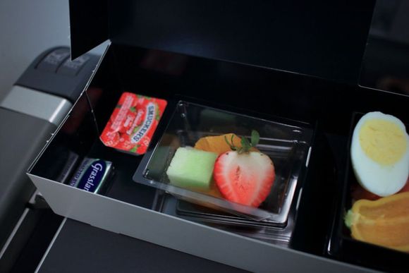 Norwegian Premium breakfast.