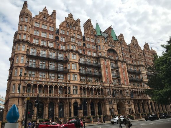 The grand building: our suite was #606 on the left corner