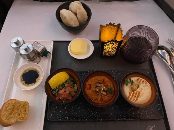 Arabic mezze 