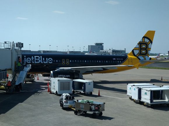 My friend just snapped this photo at BNA.
