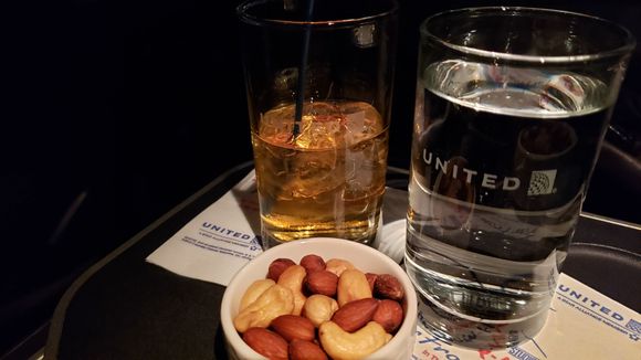 Nuts and Glenfarclas to start.