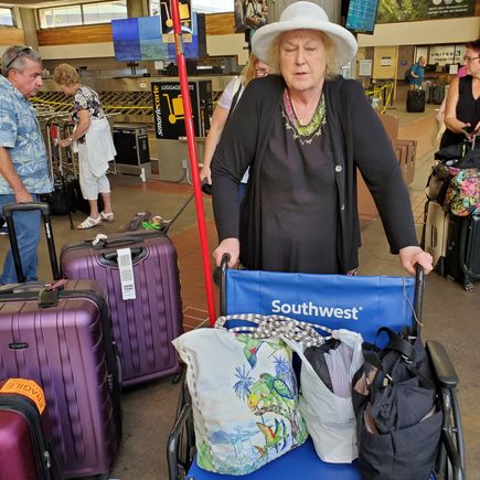 Southwest Airlines in Maui abandons disabled passenger at the gate.