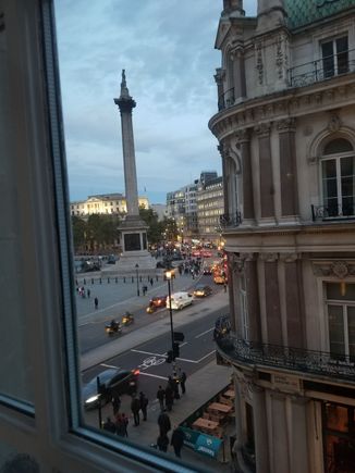 view of Trafalgar Square