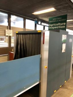 After successfully receiving my Ag sticker, I headed over to the checkpoint.