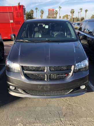 Once there, I found my Soccer Mom car in Space A33.  I kept refreshing my app, but no luck in a vehicle change.  Actually I just wanted to get out of there so I adjusted my seat and mirrors and headed out to the I405.