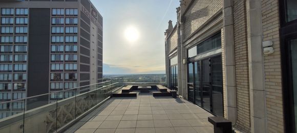 Roof terrace