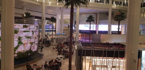 View over the Concourse from the bar area