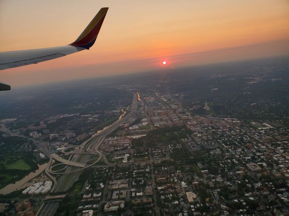 I was pleasantly surprised to see the sun rise from the west, as it were lol!!