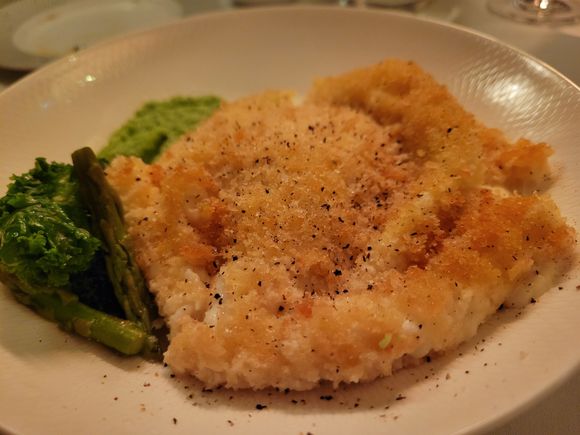 Scallop arancini thing.  🤔