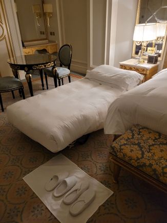 Free extra rollaway bed