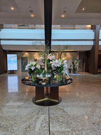 Hotel lobby