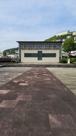 Monument to the 26 martyrs in nagasaki