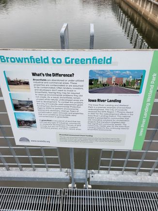 A sign from the above-mentioned wetland park