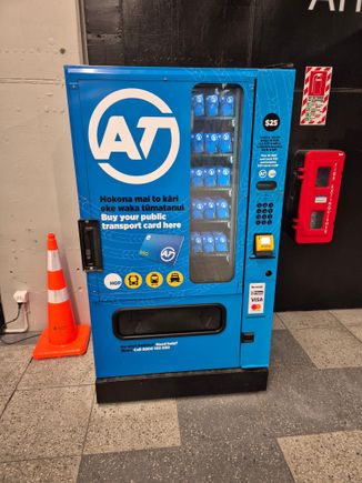 ... lucky there is a HOP card vendin machine. 25$ gone and 20$ value on the card.