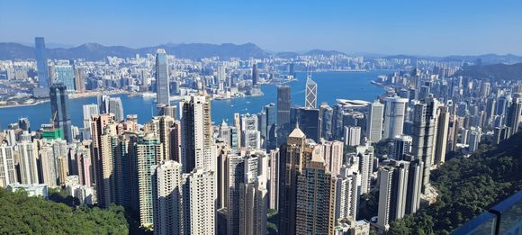 View from  the peak tower
