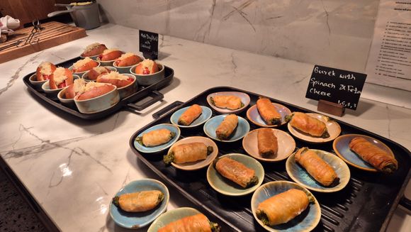 Hot dogs and börek
