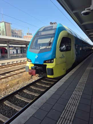 Stadler Kiss as Westfalenbahn towards Hannover