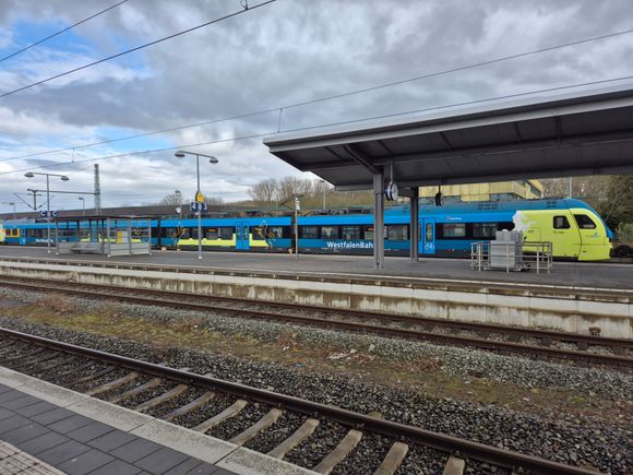 Stadler Flirt from Westfalenbahn on which I was from Rheine