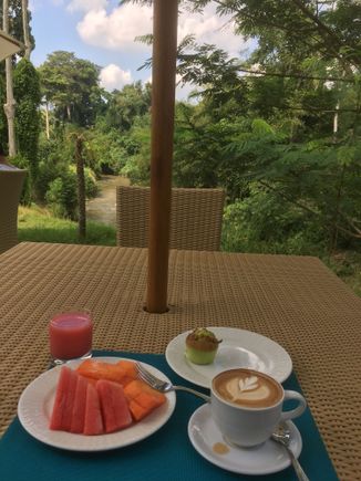 Sthala restaurant outdoor seating 