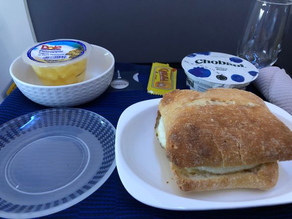 New breakfast sandwich option ex-DEN. 