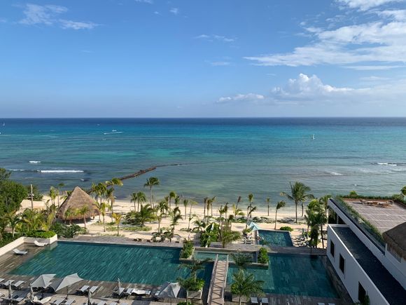 View from the room. 