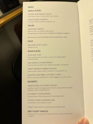 Pre-ordered the surf and turf. 