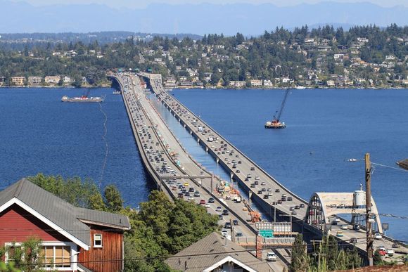 I90 floating bridges