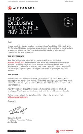 2MM Welcome Letter